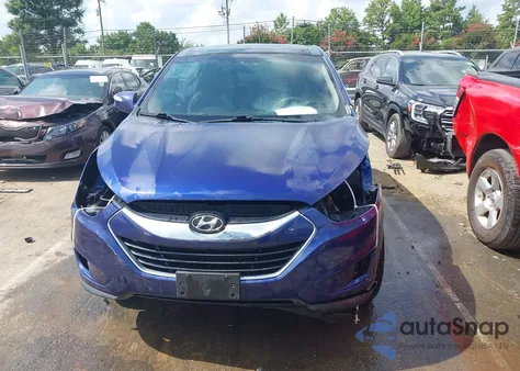 2013 Hyundai Tucson Limited из США, поврежденный, VIN KM8JU3AC4DU684497